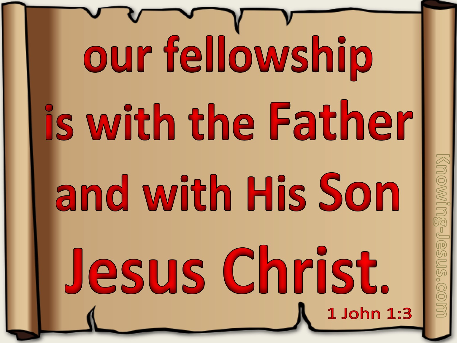 What Does 1 John 1 3 Mean 